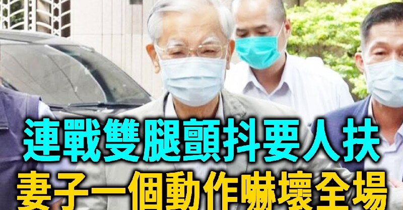 連戰近況讓人擔憂！患癌滿頭髮全白走路要人扶太心酸！妻子假面被揭穿！