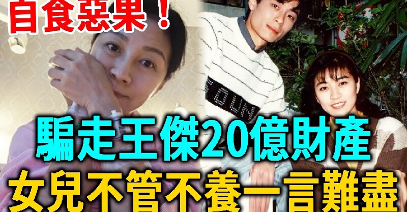 方文琳騙走王傑20億財產，遭報應被丈夫玩弄10年後拋棄，今與女兒分居無人照顧太唏噓