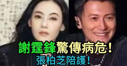 撐不住了？謝霆鋒癌症復發驚動全港！張柏芝深夜痛哭飛美陪護，謝賢老淚縱橫：她才是謝家永遠的媳婦！王菲徹底輸了！