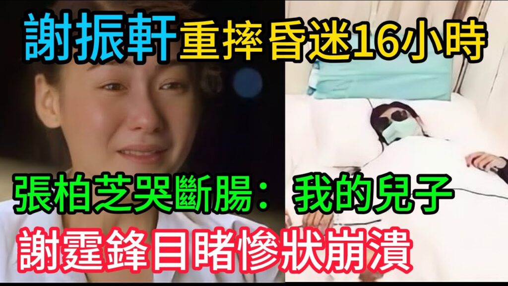 紅館噩夢成真！謝振軒重摔昏.迷16小時！張柏芝哭斷腸：「我的兒子啊！」謝霆鋒目睹慘狀崩潰：「爸爸對不起你！」